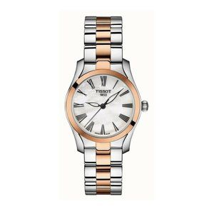 Tissot Wave Mother-of-Pearl Dial Rose Gold Women's Watch T1122102211301